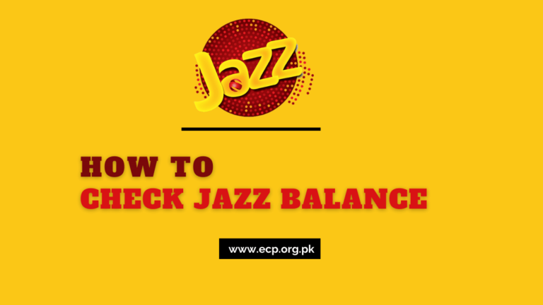 How to Check Jazz Balance