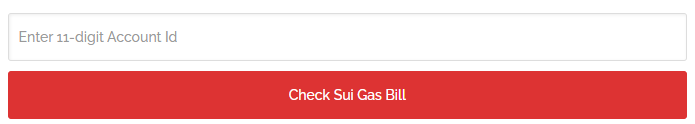 Sui Gas Bill Online